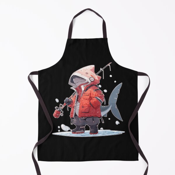 Item preview, Anime Shark Fisherman designed and sold by danielliamgill.
