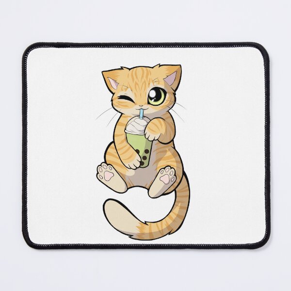 Item preview, Boba cat designed and sold by masterkeystudio.