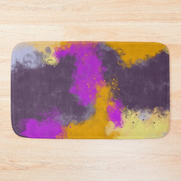 Item preview, Indian Summer - Violet Yellow Orange Abstract designed and sold by Joey Santiago.