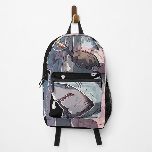 Item preview, Anime Shark Fishing Buddy designed and sold by danielliamgill.