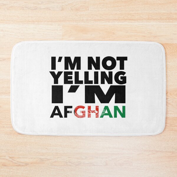 Item preview, Afghan present - i'm not yelling, i'm Afghan - Afghan gifts - Afghan flag - Afghan Gift - Afghanistan Decor designed and sold by babaorum.
