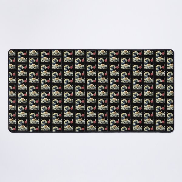Item preview, Chausie Cat Kanagawa Japanese Surfing Wave designed and sold by rafaeltto.