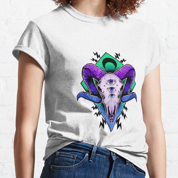 Ram Skull T Shirt  Neck of the Woods