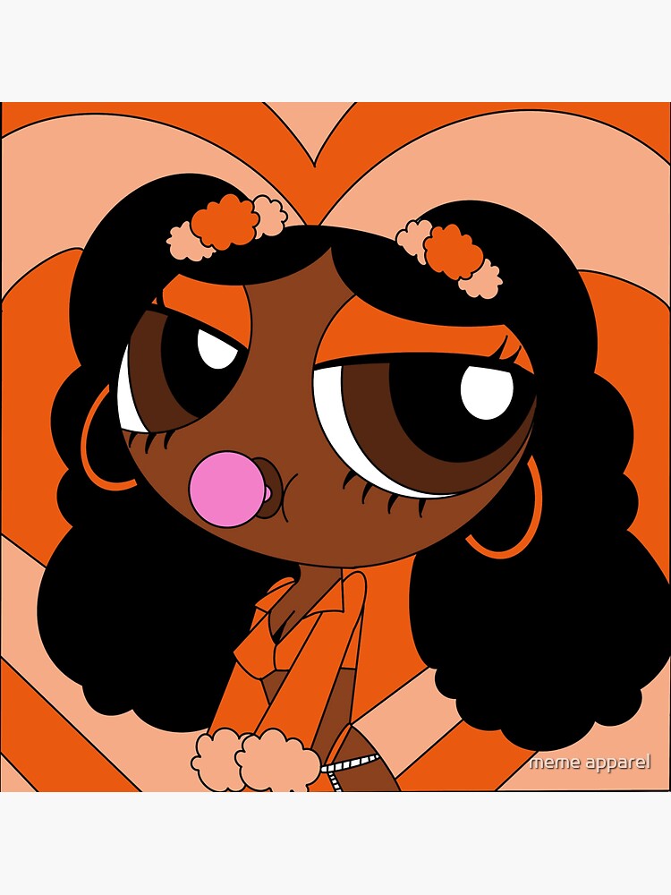 Black Girl Aesthetic Powerpuff Girls Buttercup, powerpuff girl