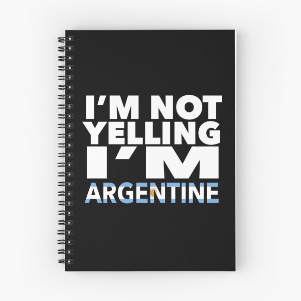 Item preview, Argentine present - i'm not yelling, i'm Argentine - Argentine gifts - Argentine flag - Argentine Gift - Argentine Decor designed and sold by babaorum.