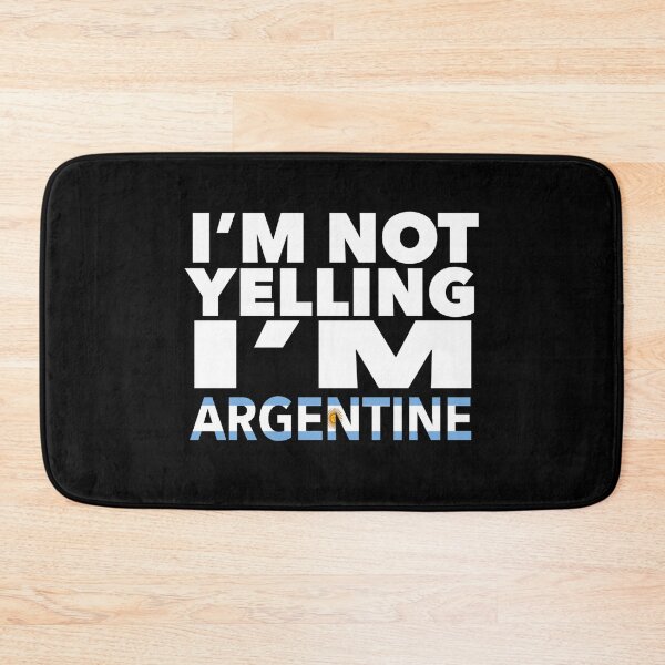 Item preview, Argentine present - i'm not yelling, i'm Argentine - Argentine gifts - Argentine flag - Argentine Gift - Argentine Decor designed and sold by babaorum.
