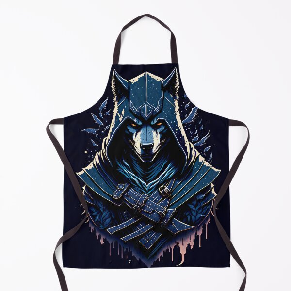 Item preview, Wolf Warrior Assassin Animal designed and sold by druidwolfart.
