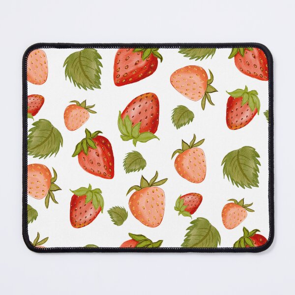 Item preview, Strawberry Watercolor painting designed and sold by DesertAloha.