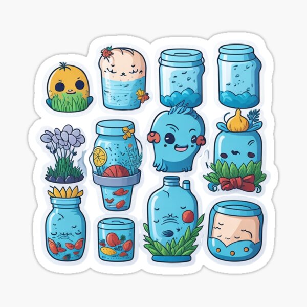 100 Pcs Cute Animal Stickers for Kids, Water Bottle Stickers Waterproof  Vinyl Hydroflask Phone Skateboard Laptop Stickers, Aesthetic Sticker Packs  for Girls Teens 