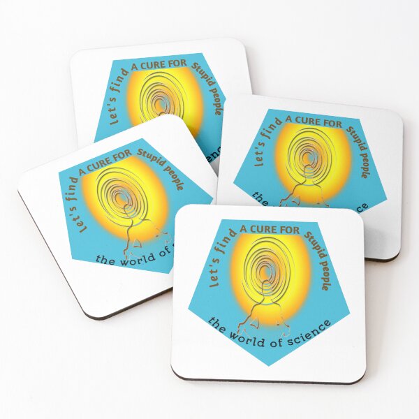 Item preview, Let's find a cure for stupid people designed and sold by RendoRed.