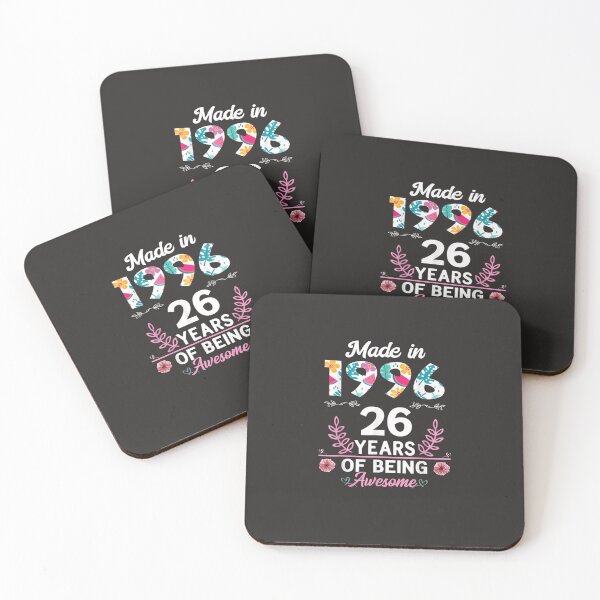 Item preview, 26 Years Old Gifts 26Th Birthday Born In 1996 Women Girls  designed and sold by ElienaiNeighb.