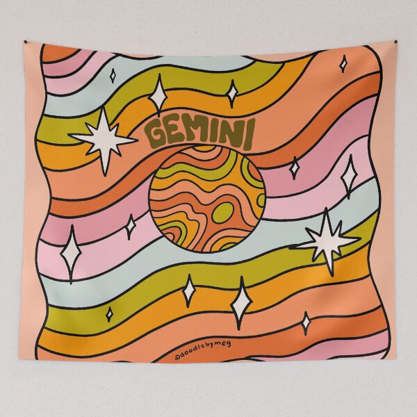 Item preview, Gemini Planet designed and sold by doodlebymeg.