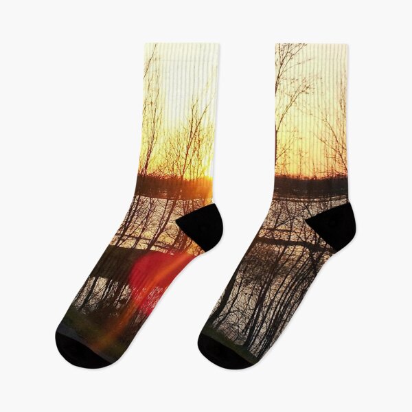 Item preview, Sunset Over Spring Flood designed and sold by Kissara.