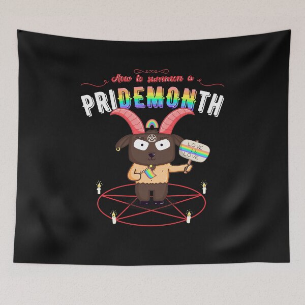 Item preview, Pridemonth Gay Demon designed and sold by Give Me that Pencil.