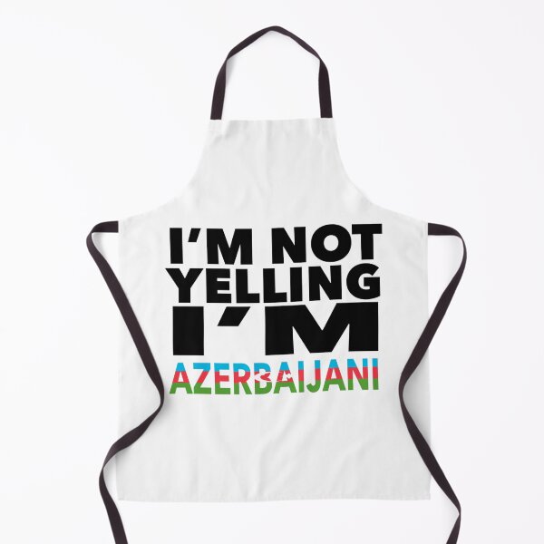 Item preview, Azerbaijani present - i'm not yelling, i'm Azerbaijani - Azerbaijani gifts - Azerbaijani flag - Azerbaijani Gift - Azerbaijani Decor designed and sold by babaorum.