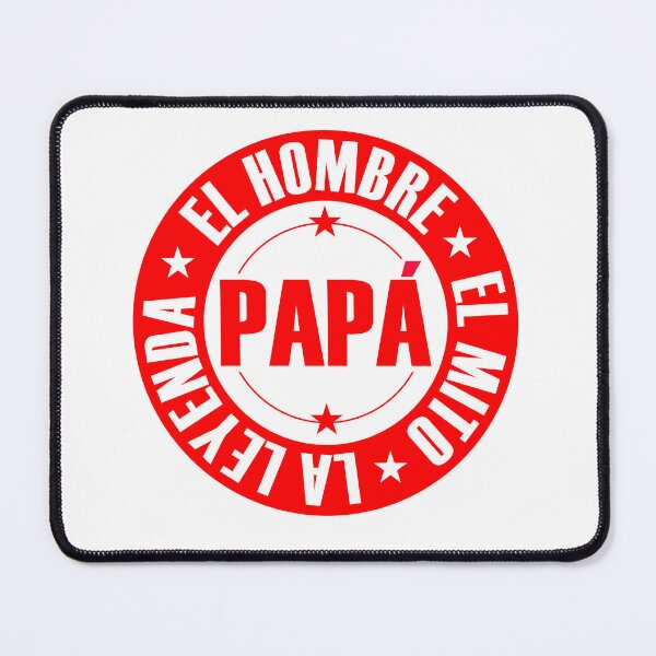 Aperçu de l'œuvre PAPA - EL HOMBRE - EL MITO - LA LEYENDA créée et vendue par MonnerkDesign.