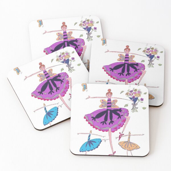 Item preview, Three lively ballet dancers designed and sold by Gemma Creegan.