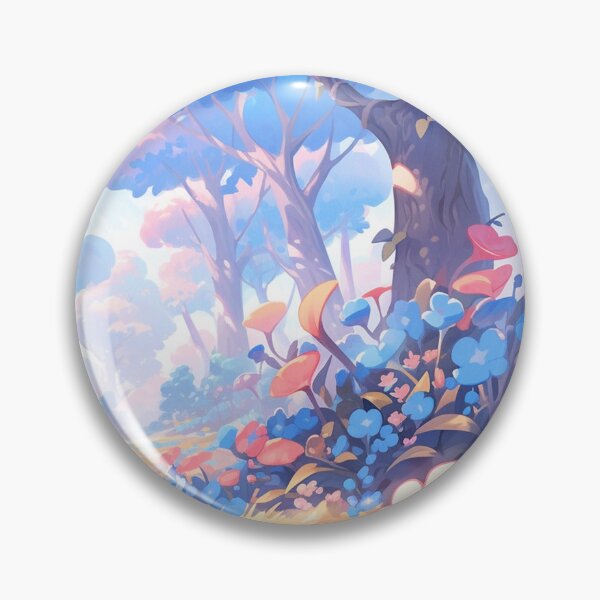 Item preview, Dreamy Magical Candycore Forest with Trees and Flowers designed and sold by rcwm.