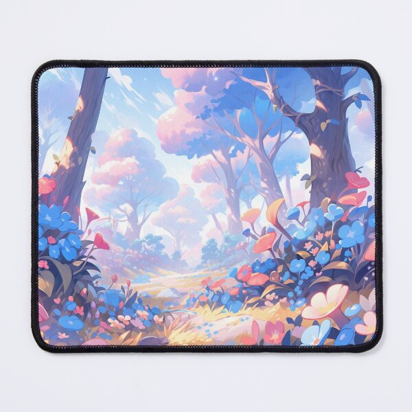 Item preview, Dreamy Magical Candycore Forest with Trees and Flowers designed and sold by rcwm.