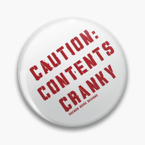 Item preview, Caution: Contents Cranky designed and sold by daemonnoire.
