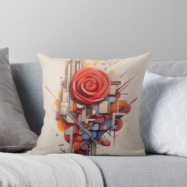 Item preview, Abstract Rose Art designed and sold by Twomangotrees.