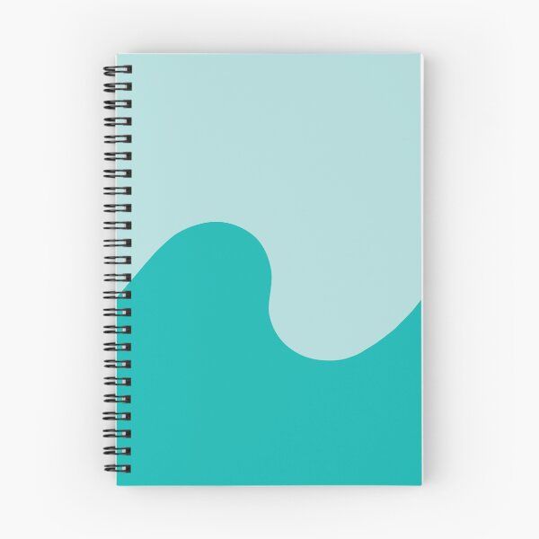 Item preview, EggShell Blue Wave Swirl designed and sold by STUDIO MORE Los Angeles.