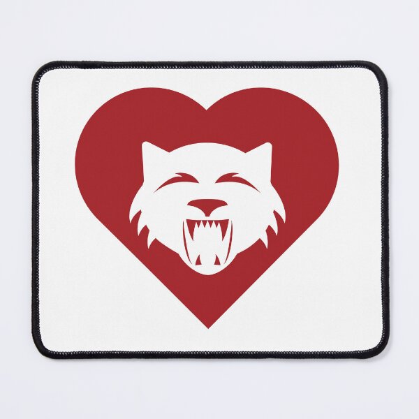 Item preview, Wildcat Mascot Cares Red designed and sold by cmd-art.
