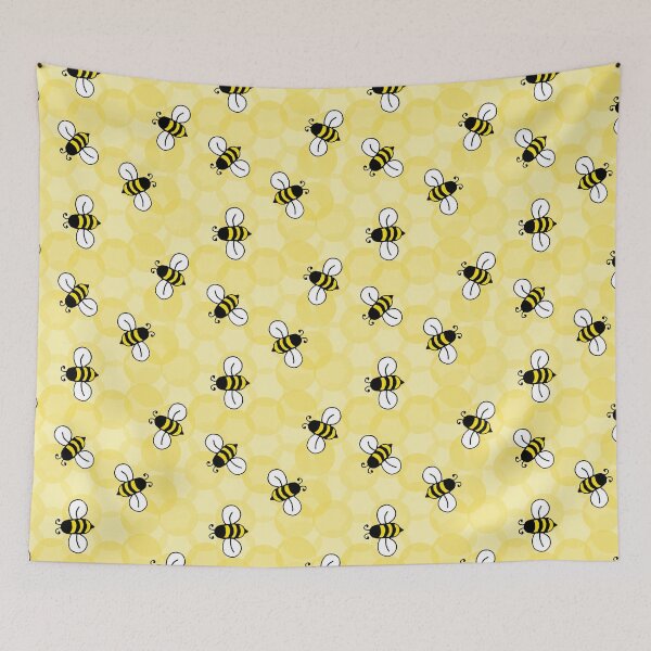 Item preview, Yellow Bumble Bee Honey Comb designed and sold by Laura DeCamp.