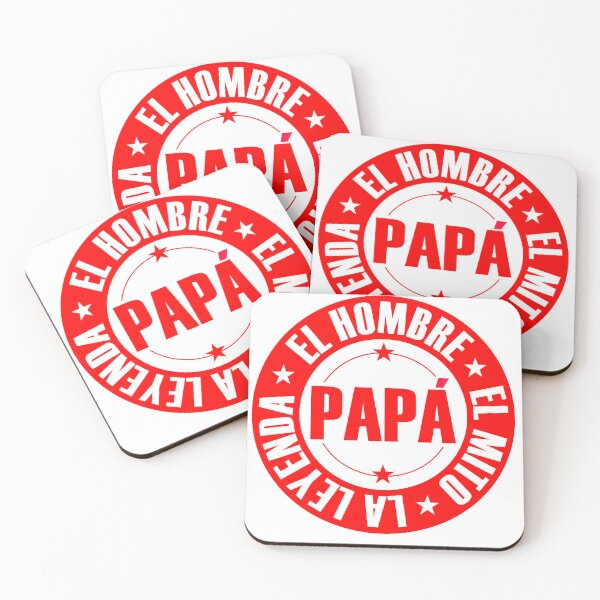 Item preview, PAPA - EL HOMBRE - EL MITO - LA LEYENDA designed and sold by MonnerkDesign.