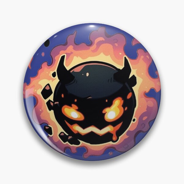 Item preview, Firey Eyed Flaming Monster  designed and sold by SnackyChunk.