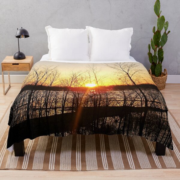 Item preview, Sunset Over Spring Flood Version 3 designed and sold by Kissara.
