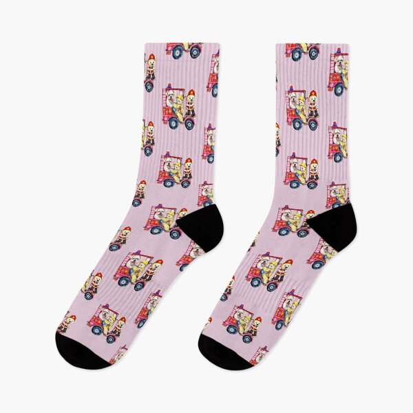 Item preview, Firefighter Bear Saves Dogs designed and sold by Astralia.