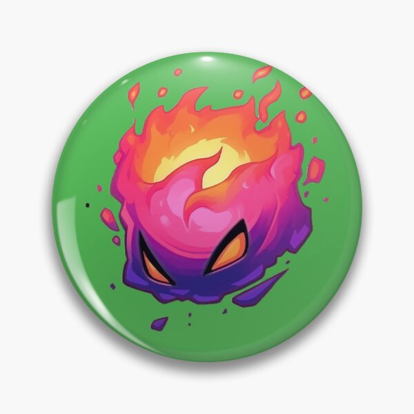 Aperçu de l'œuvre Fiery Eyed Angry Purple Explosion Monster créée et vendue par SnackyChunk.