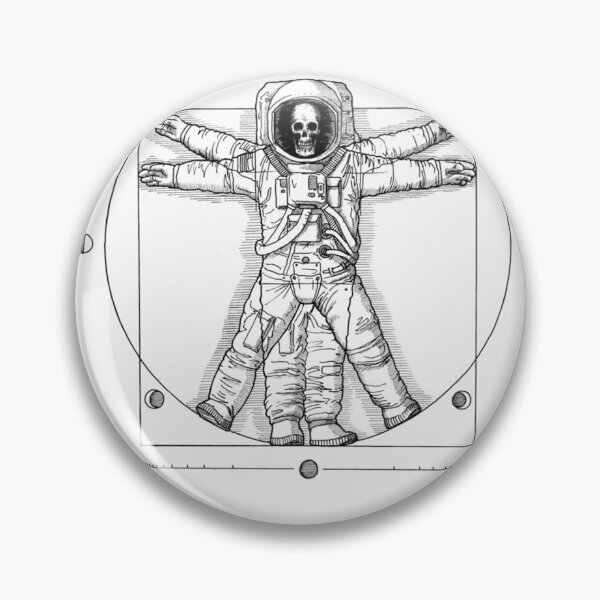 Item preview, Astronauta de Vitruvio designed and sold by LucentDirty.