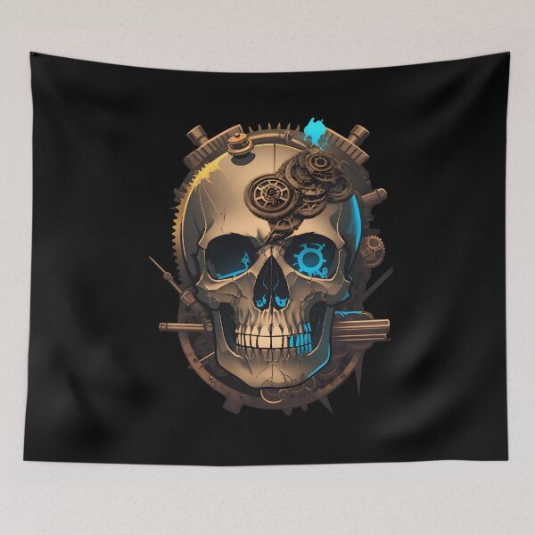 Item preview, Steampunk Skull designed and sold by RaidarPro.