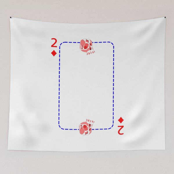 Item preview, 2 of diamonds designed and sold by m-yoga-store.