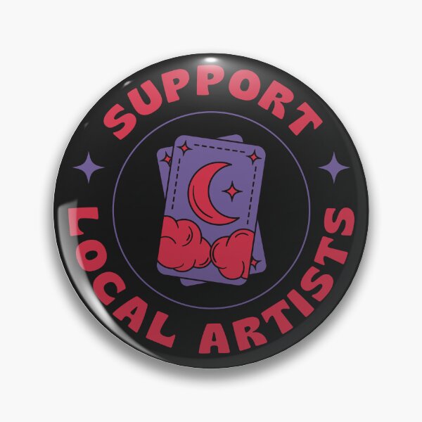 Item preview, Support Local Artists designed and sold by Ret-Con.
