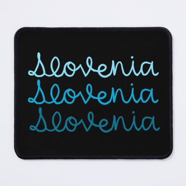 Item preview, Slovenia Cute Script designed and sold by kaleap192.
