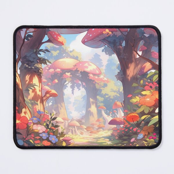 Item preview, Dreamy Magical Candycore Mushroom Forest designed and sold by rcwm.