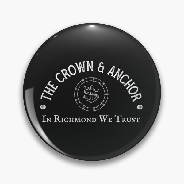 Item preview, The Crown and Anchor, The Crown and Anchor Pub, In Richmond We Trust, Richmond Pub, Coach Beard, Coa designed and sold by DrewCastaneda.