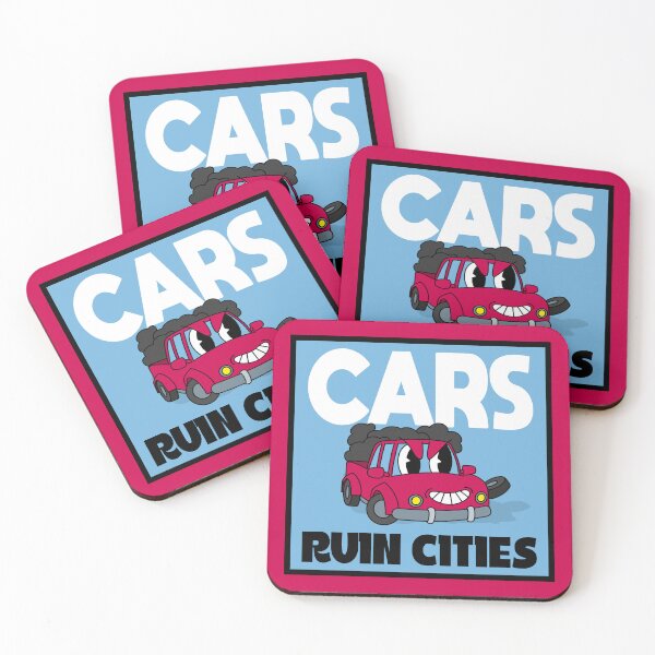 Item preview, Cars Ruin Cities - Build Walkable Cities designed and sold by Picket Club.