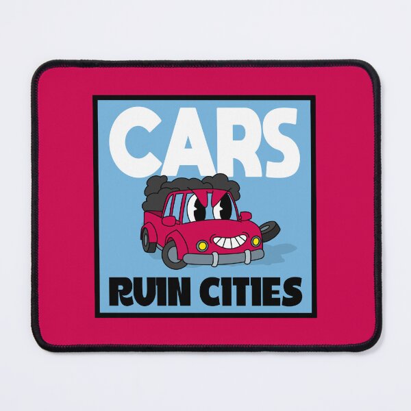 Item preview, Cars Ruin Cities - Build Walkable Cities designed and sold by Picket Club.