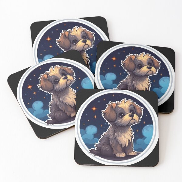 Item preview, Kawaii Cute Dog Good Night designed and sold by duke818.