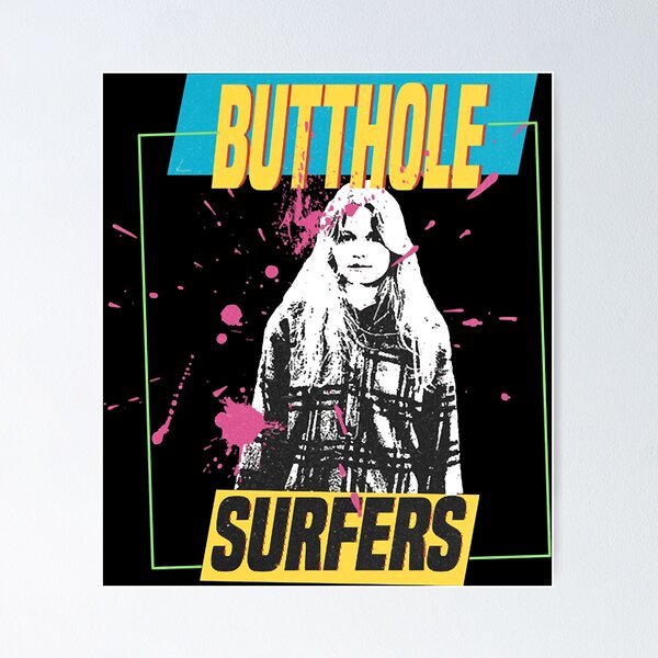 直営 BUTTHOLE SURFERS / 特大ポスター | www.hexistor.com