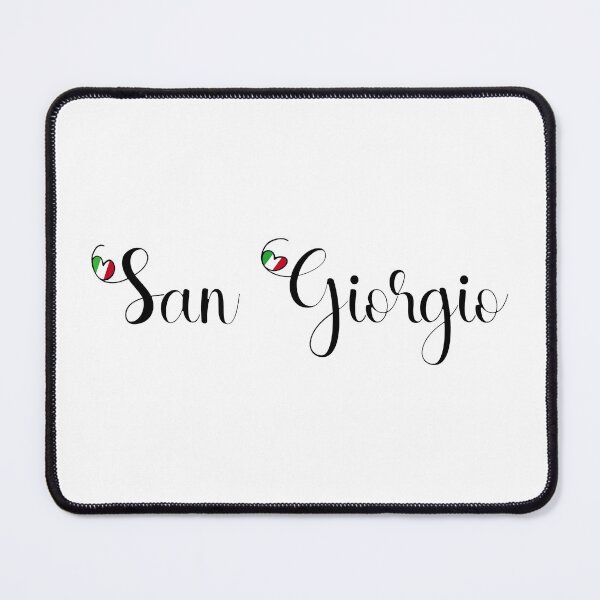 Item preview, San Giorgio With Italian Heart - I Love San Giorgio, Italy designed and sold by molamode.