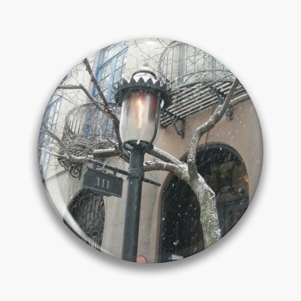 Item preview, Classic Lamp, Classic Architecture, Snow View, Murray Hill, New York City designed and sold by lenspiro.