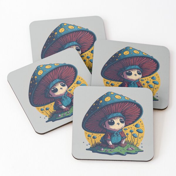 Item preview, Button - Cute Mushroom Fairy Art designed and sold by Shruumiez.