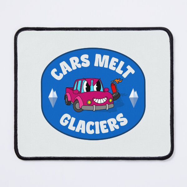 Item preview, Cars Melt Glaciers - Cars Enable Climate Change designed and sold by Picket Club.