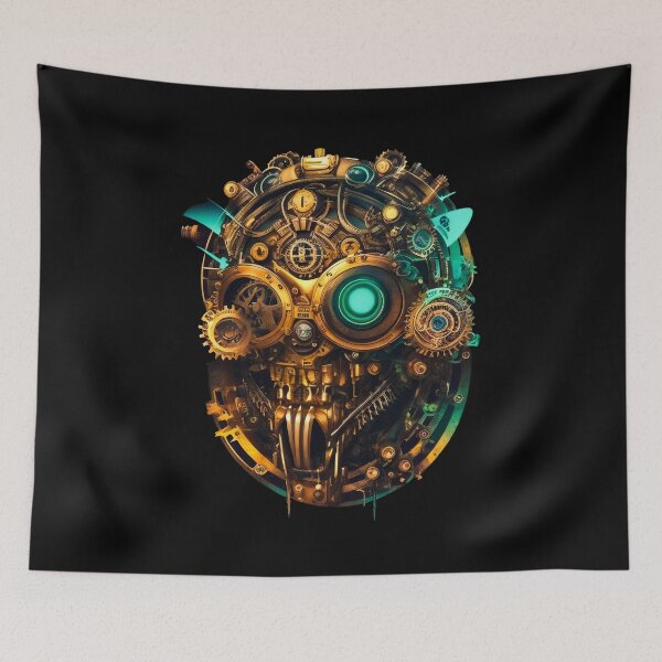 Item preview, Mechanical Skull designed and sold by RaidarPro.