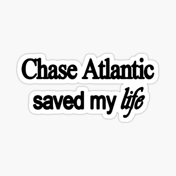 Chase Atlantic Song Stickers for Sale